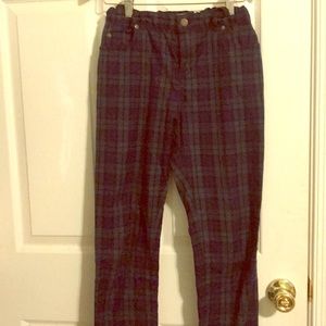 Plaid vineyard vines pants